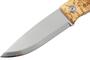 Marttiini Tundra CB stainless steel/waxed curly birch/leather 352010