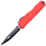 Microtech CYPHER II D/E BLACK FULL SERRATE RED 1242-3RD
