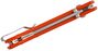 MKM YIPPER – MAGNACUT SATIN bld - ORANGE G10 hdl, CROSS BAR LOCK MK YP-GOR