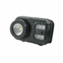 Technik čelovka s pogumovaním, LED CREE XPG-2, micro-USB, červené svetlo
