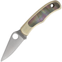 Spyderco Bug Nickel Silver Abalone C133AP