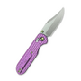 GEO Knife Ethereal Cutter SW M390 Blade SWPurple Ti