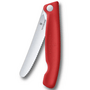 Victorinox Swiss Classic Skladací, ovocie/zelenia, 11cm, zubkovaný, zelený