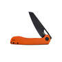 Kubey Elang Liner Lock Folding Knife Orange G10 Handle KU365B