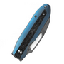 Kansept Thunderhead Stonewashed CPM S35VN, Ti Albastru cu Incrustație Shred CF K1106A3