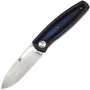 KANSEPT Mato, CPM-S35VN, Twill Carbon Fiber +Blue Black G10 K1050A4