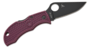 Spyderco MANBUG BURGUNDY LIGHTWEIGHT CTS-PD#1 BLACK BLADE PLAINEDGE