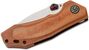 Petrified Fish PFP04 Havrog Stonewash K110 Brown Micarta PFP04KMW