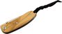 Lionsteel MINI full Olive wood handle, D2 blade, with sheath 8210 UL