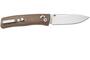 LionSteel NINI Folding knife M390 satin blade, full NATURAL Canvas handle NN1 CVN