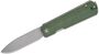 CIVIVI Green Canvas Micarta Handle Includes 1PC Steel Tweezers &amp; Toothpick In The Handle Gray Stonew