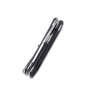 KUBEY Duroc Liner Lock Flipper Petit Couteau Pliant de Poche Manche Noir KU332A