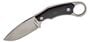 Lionsteel Fixed Blade M390 stone washed, Solid G10 handle, leather sheath H2 GBK