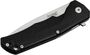 Lionsteel Folding knife M390 blade, BLACK G10 handle, IKBS, FLIPPER TRE GBK