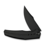 WE Knife Kyklos Black Titanium HandleBlack Stonewashed Bohler M390 BladeFrame Lock