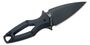 Fox Knives FOX AKA FIXED KNIFE STAINLESS STEEL ELMAX TOP SHIELD BLADE,BLACK G10 HANDLE FX-553 B