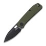 KUBEY Hyde Liner Lock Folding Knife Green G10 Handle KU2104B
