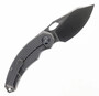 Kunwu PADRE Satin Titanium Handle, VANAX Steel Blade K706T-2