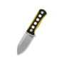 QSP Knife Canary 14C28N , G10, Black/Yellow QS141-A1