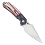 Tenable Knives Fenrir Stonewashed 14C28N, Jade G10+ Amerikansk Flagga Print