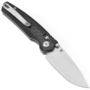 Tenable Knives Raven Stonewashed 14C28N, Twill Carbon Fiber T2109V1