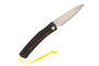 Mcusta MC-192C Higonokami Friction Folder VG-10 San Mai, Yellow/Black Laminated Hardwood Handle