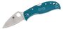 Spyderco LeafJumper Blue Lightweight K390 C262SBLK390