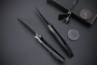 Petrified Fish PFP05Deepsea Black Stonewash K110 Szénszálas Fekete G10 PF