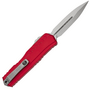 Microtech Cypher® II D/E Red Stonewash Standard 1242-10RD
