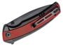 Civivi Teraxe Black, Burgundy G10/Black Stonewashed Nitro-V C20036-1