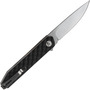 COUTEAU PLIANT BLACK FOX RELOADED MANCHE G10 NOIR LAME SATINÉE 440C