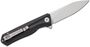 Petrified Fish PF818 Forward Satin D2 Black G10 PF818DS