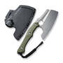 CIVIVI Aratra Diamond Patterned OD Green G10 Handle Stonewashed D2 Blade C21041-2