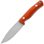 Casstrom No.8 SFK, Orange G10, Stainless/Flat CASS-12830