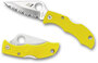 Spyderco Ladybug 3 Salt Lightweight Yellow H1 Lyls3