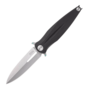 ANV Knives ANVZ400-004 Z400 Sleipner Liner Lock Plain Ege G10 Black