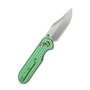 GEO Knife Ethereal Cutter SW M390 Blade SWGreen Ti