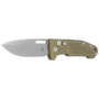 Fox Knives  NEW SMARTY AUTO TACTICAL, N690 STONEWASHED, ALLUMINUM OD GREEN FX-503SP OD