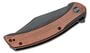 WE KNIFE Snick Black /Cuibourtia Wood WE19022F-3