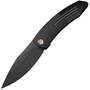 WE Black Titanium HandleBlack Stonewashed Bohler M390 BladeNested Liner Lock W