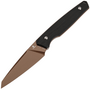 Tenable Knives Parr Rose Gold Coated 14C28N Black G10 G011B2