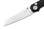 MKM MIURA – CPM Magnacut SW bld - SOLID Black Alu hdl, BUTTON LOCK - REV. S/S CLIP MK MI-ABK