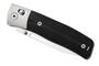 LionSteel NINI Folding knife M390 satin blade, Ti BOLSTER, BLACK G10 handle NN2 GBK