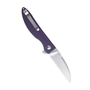 Kizer Swaggs Swayback Button Lock Knife Purple G-10 - V3566N1