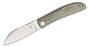 Fox Knives FX-273 Livri Slipjoint Folding Knife M3,90 Blade Micarta Leather Pouch