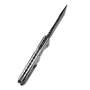 KUBEY Avenger Couteau Flipper à Verrouillage de Cadre Manche en Titane 6AL4V KB209B