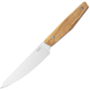 MKM PRIMA – STEAK KNIFE, 10,5 CM X50CrMoV15, SATIN S/S bld, OLIVE WOOD hdl, 2 pc SET MK PRST2-O