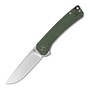 QSP Knife Osprey, Satin 14C28N Blade, Green Micarta Handle QS139-C