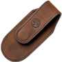 Magnetic Leather Pouch Brown Small 9,5 cm 09BO291