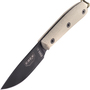 ESEE Knives ESEE-3HM-B Model 3HM Modified Handle, leather sheath